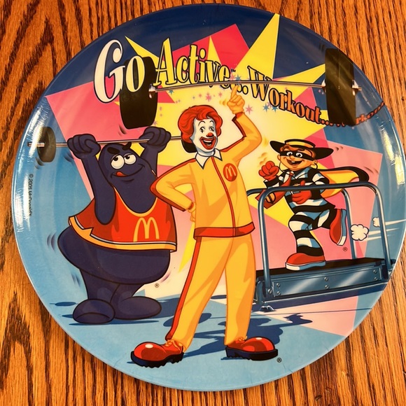 2005 McDonald’s Go Active Melamine Plates Complete Set - Picture 5 of 14